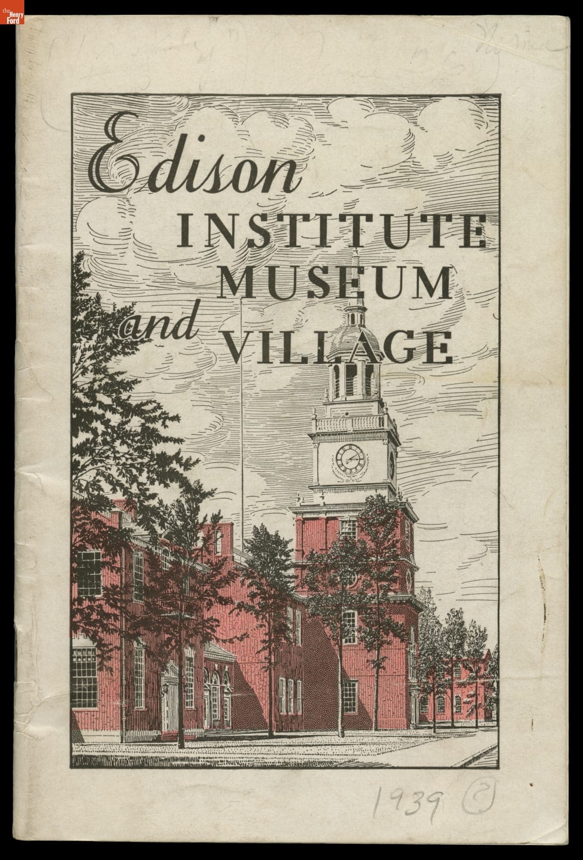 Guidebook, Edison Museum and Village, circa 1939