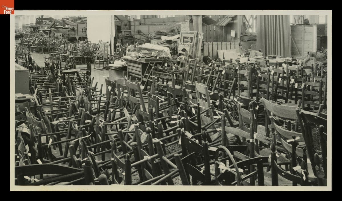 Collections Storage in Henry Ford Museum, circa 1952