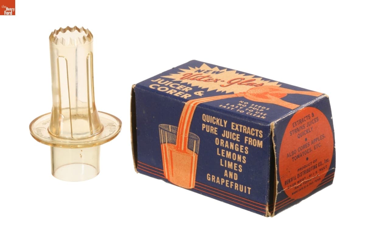 Vitex-Glas Juicer and Corer, 1935-1945