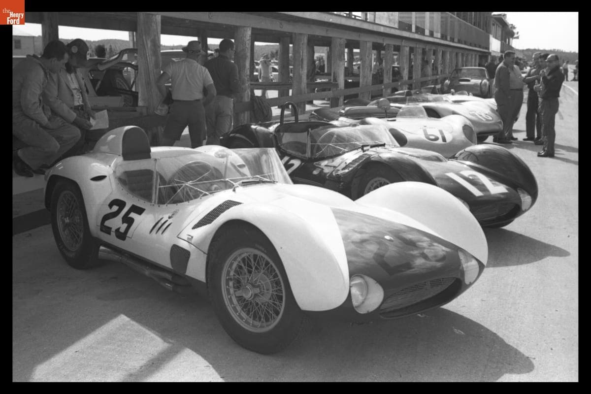 Maserati Tipo 61 #2455 Driven by Gaston Andrey during Bahamas Speed Weeks, November - December 1959