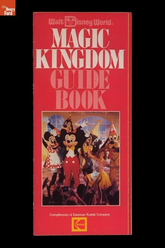 Walt Disney World Magic Kingdom Guide Book, 1988