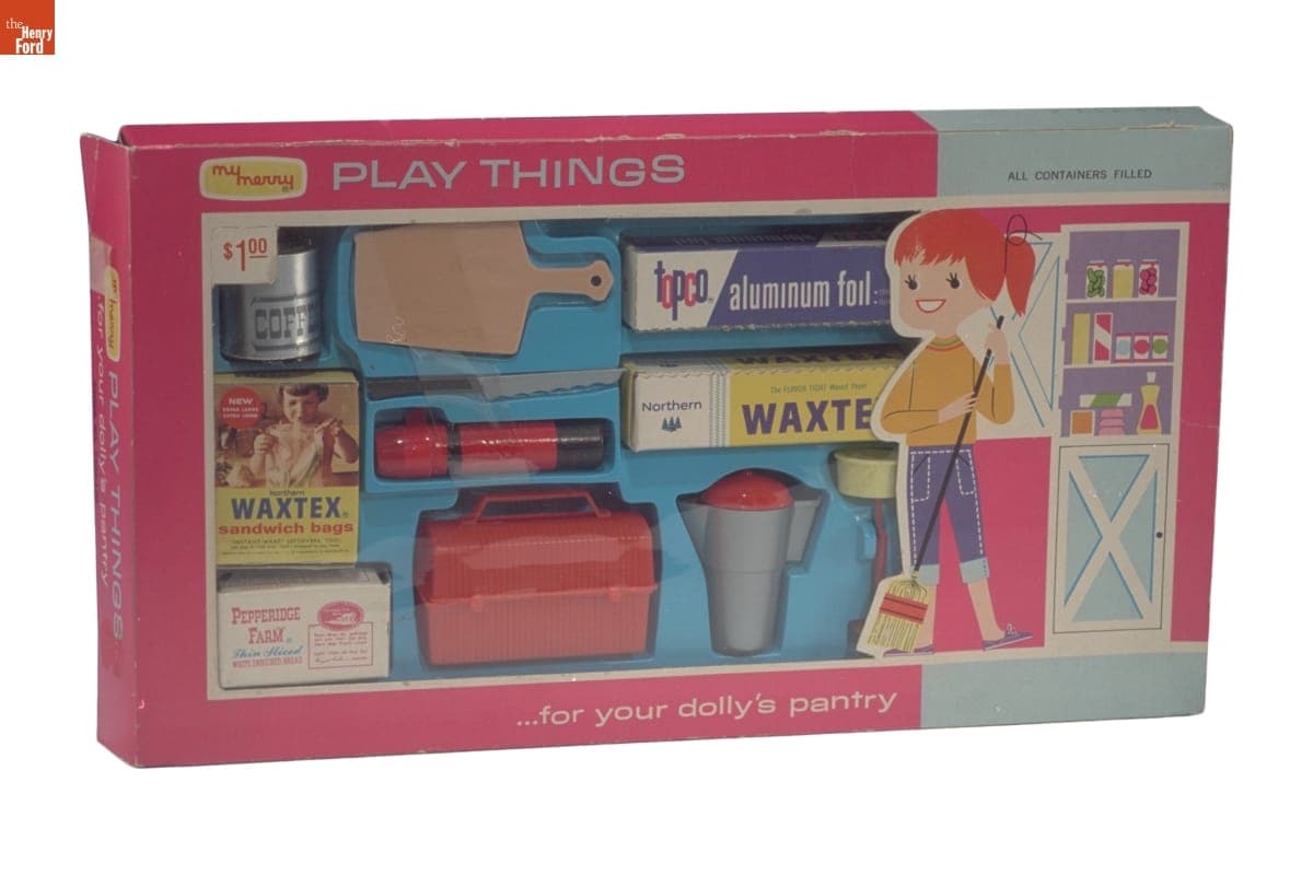 My Merry Play Things Pantry Set, circa 1962