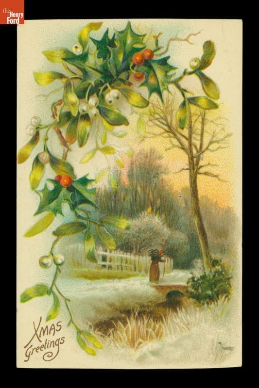 "XMAS Greetings," circa 1910