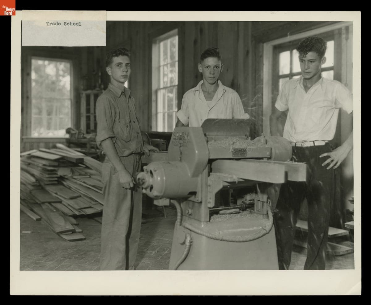 Trade School Students, Richmond Hill, Georgia, circa 1938