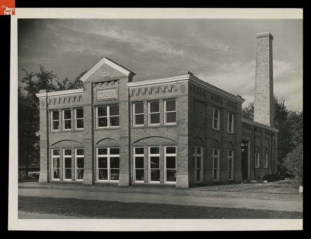 Edison Illuminating Company's Station A in Greenfield Village, September 1944