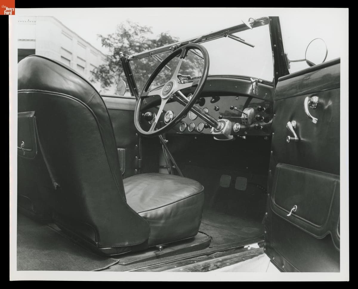 1931 Bugatti Royale outside Henry Ford Museum, 1968