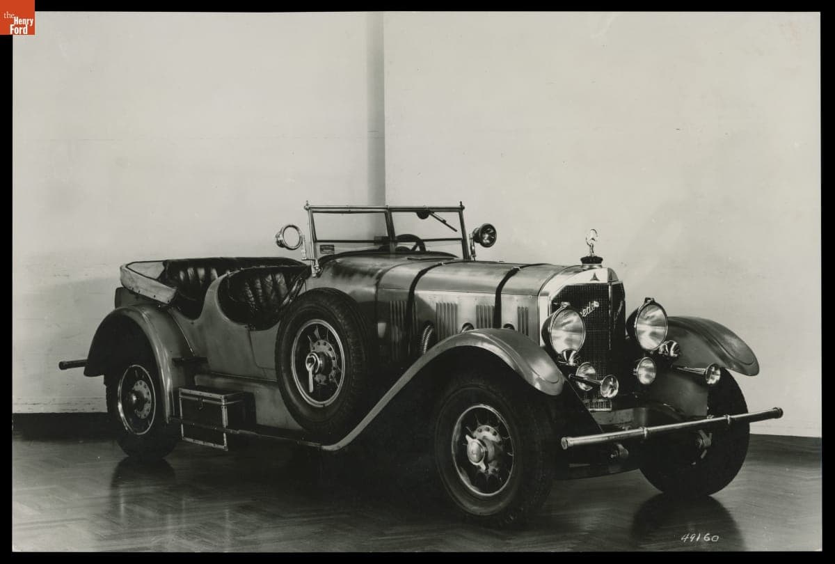 1927 Mercedes Automobile in Henry Ford Museum, 1940