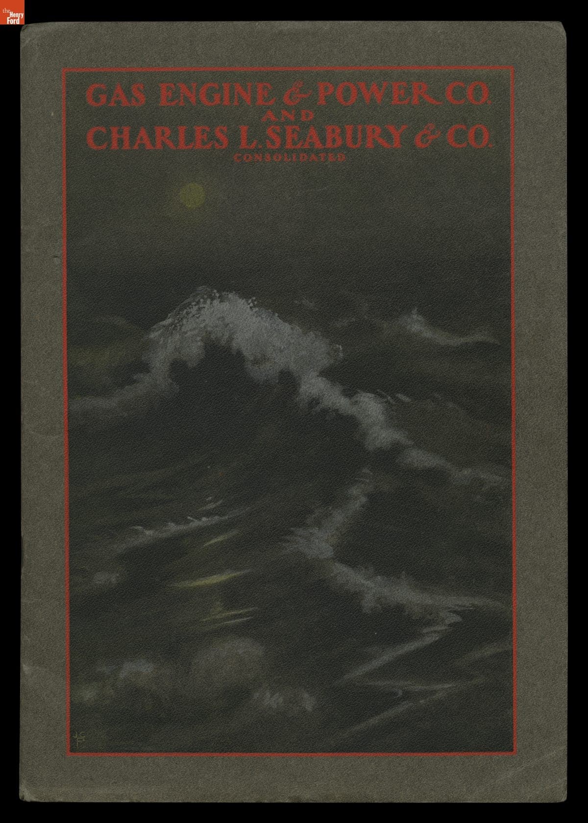 Trade Catalog, Gas Engine & Power Co. and Charles L. Seabury & Co. Consolidated, 1902