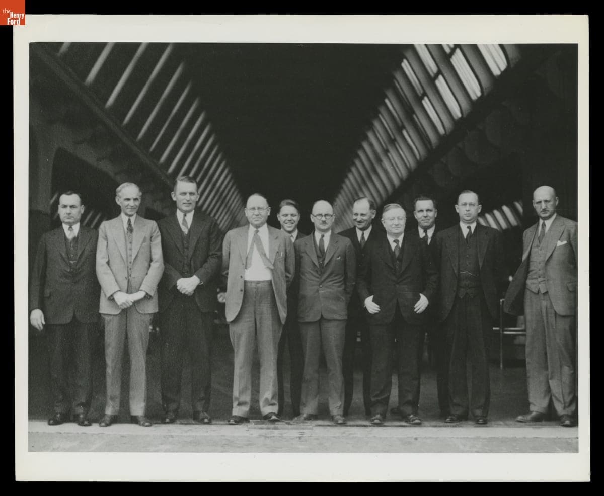 Henry Ford and Ford Motor Company Executives, March 29, 1932