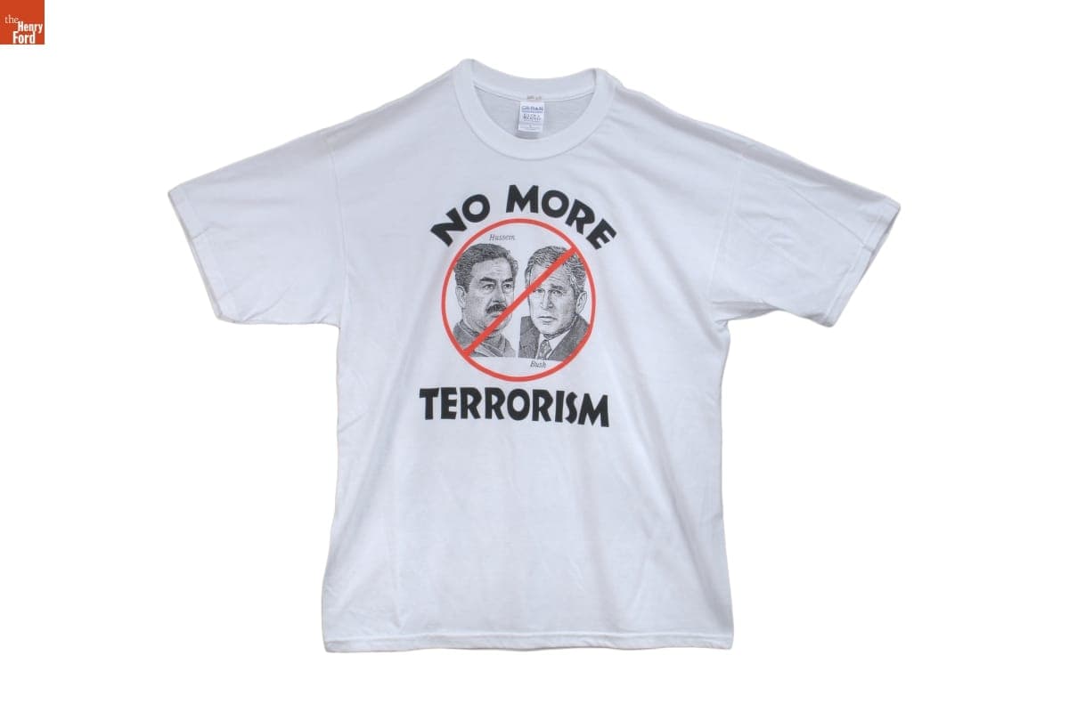 "No More Terrorisim" T-Shirt, 2004