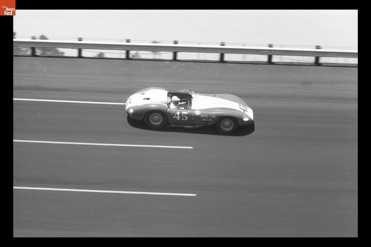 Maserati 450S at 1000 km Sports Car Race, Daytona International Speedway, April 1959