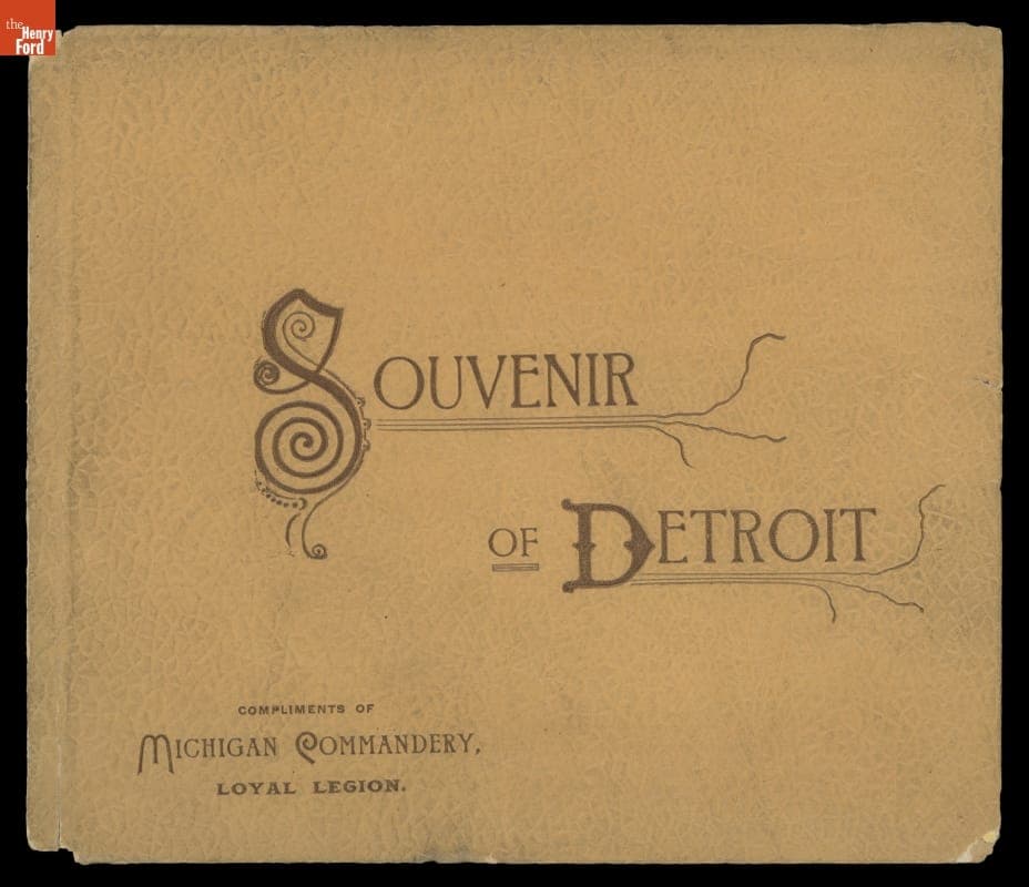 "Souvenir of Detroit," circa 1891