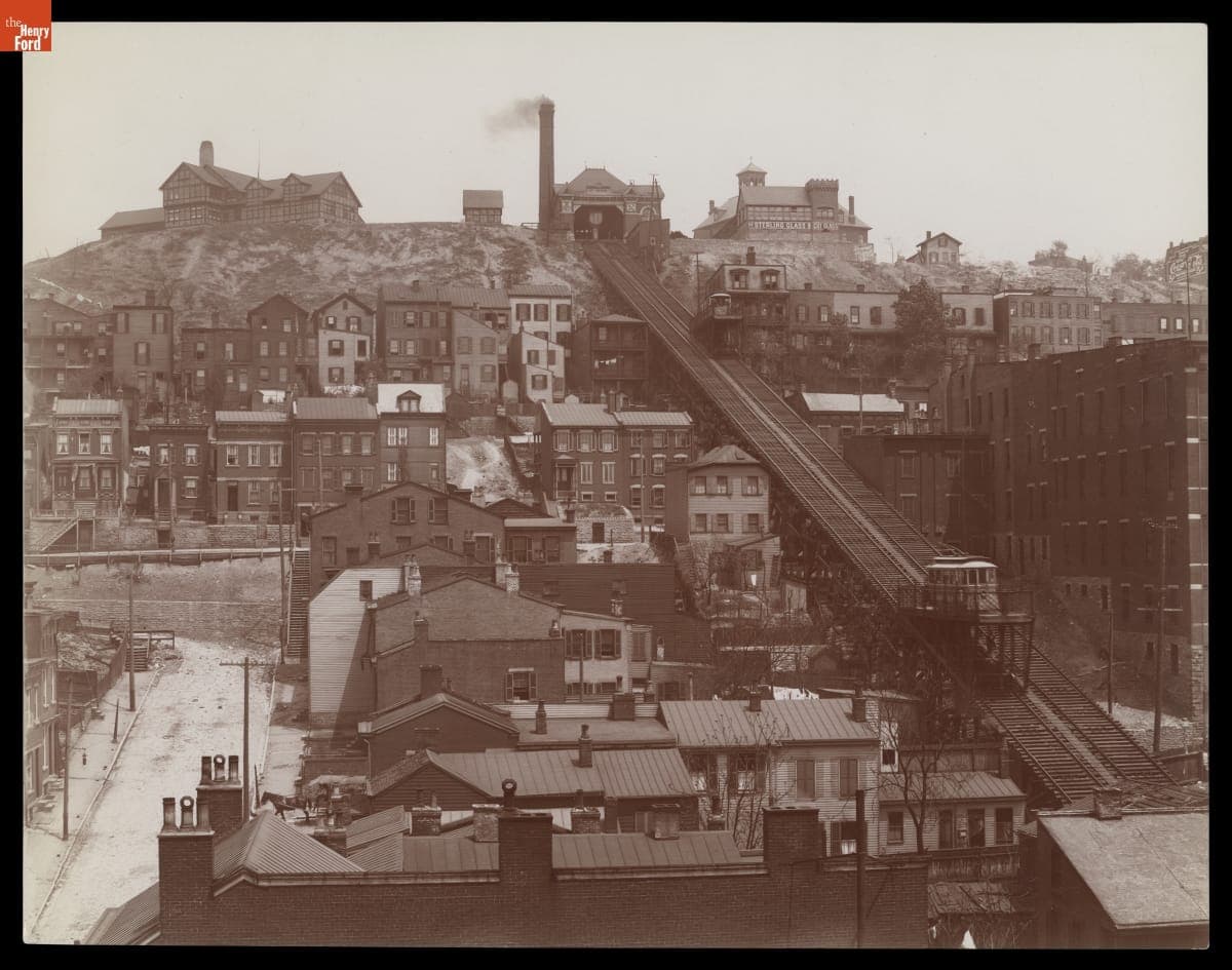 Mount Adams Incline Railway, Cincinnati, Ohio, 1907