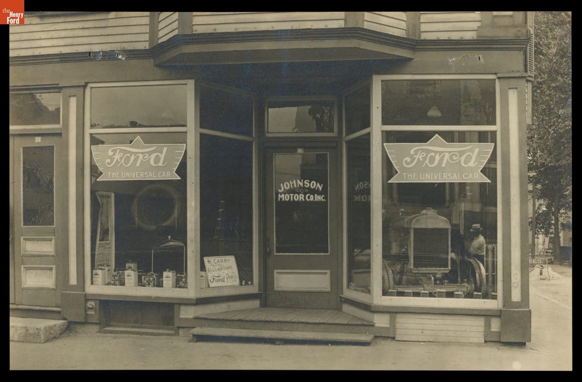 Johnson Motor Company, Inc. Ford Dealership, Webster, Massachusetts, 1921