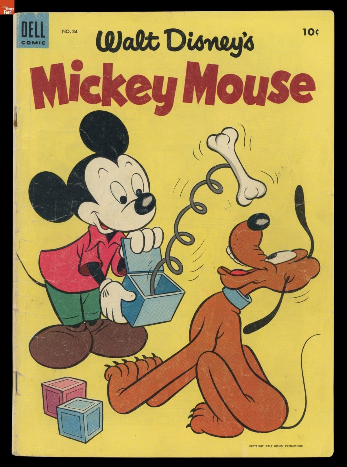 "Walt Disney's Mickey Mouse" Comic Book for February-March 1954