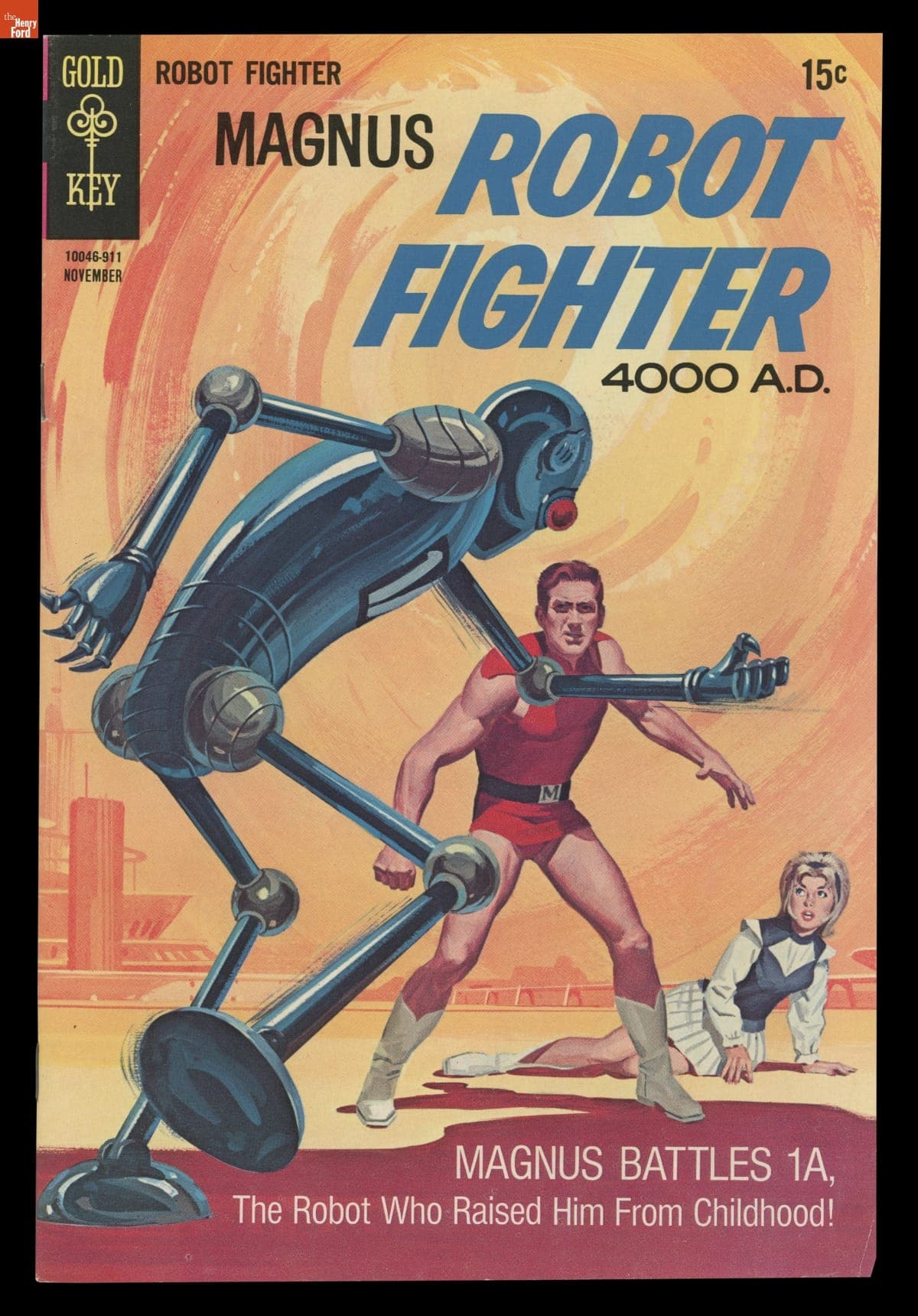 "Magnus Robot Fighter 4000 A.D." Comic Book for November 1969