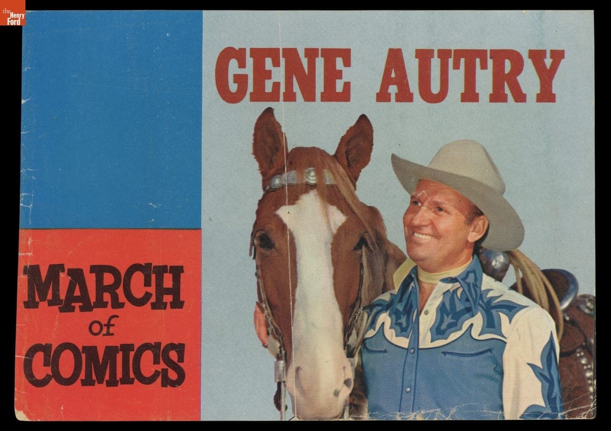 "March of Comics" (Gene Autry) Comic Book, 1955