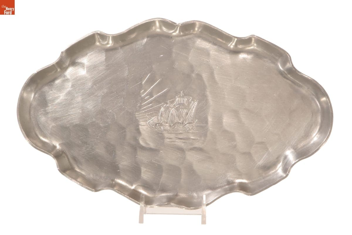Everlast "Forged Galleon" Tray, 1933-1935