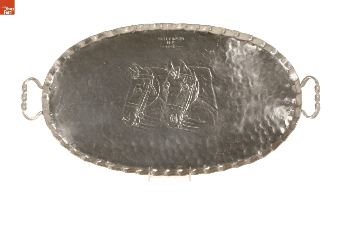 Everlast "Forged Horse Head" Tray, 1936-1940