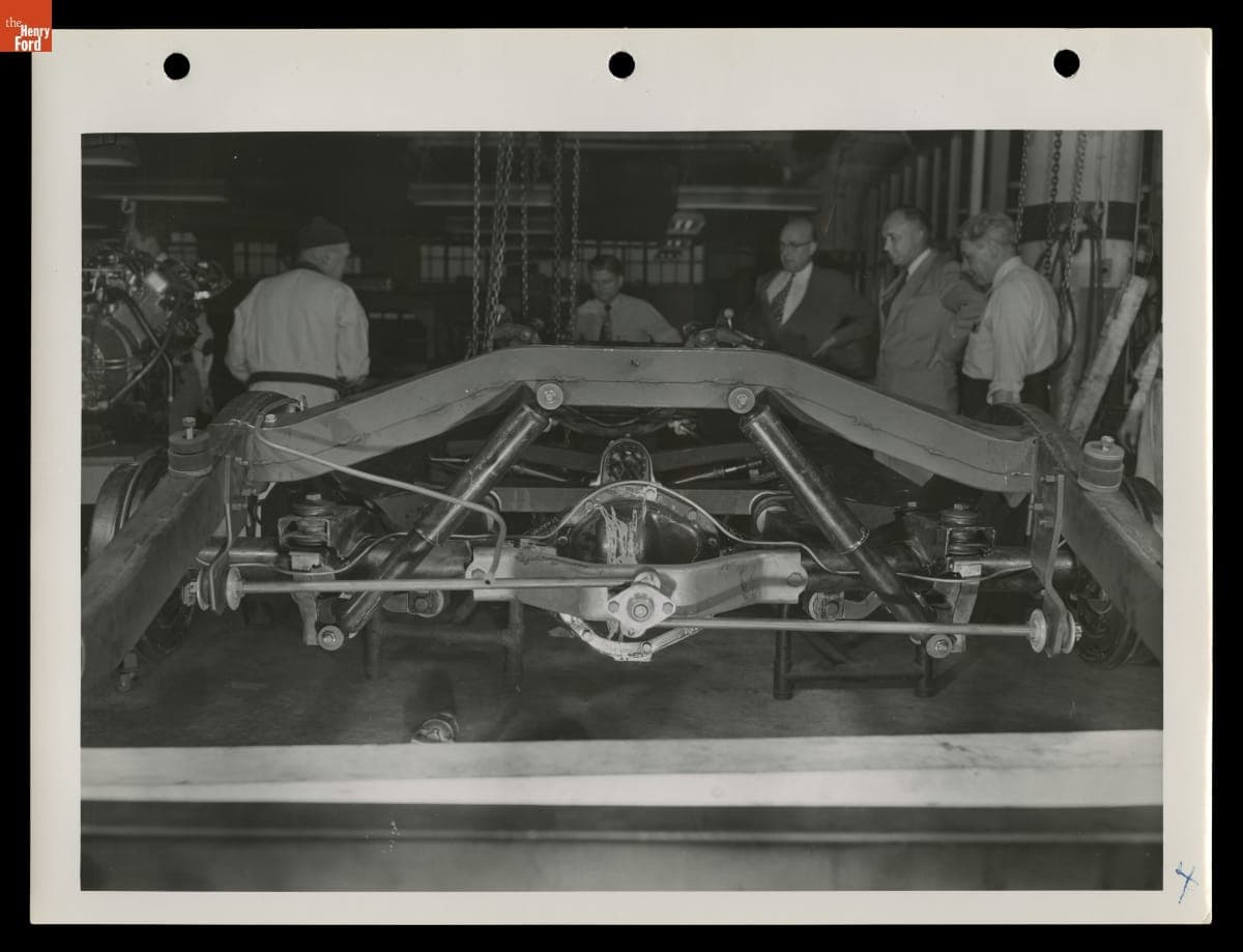 Pre-Prototype Chassis Construction, Studebaker-Packard Corporation 57th Series Product Program, 1951-1956