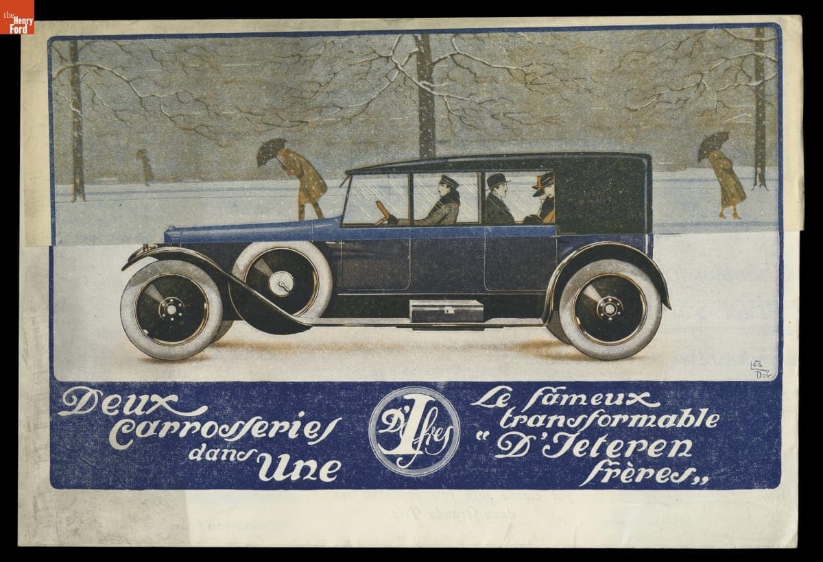 Brochure, "D'Ieteren Freres"