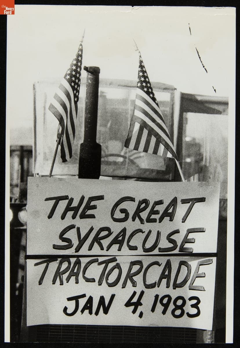 The Great Syracuse Tractorcade, January 4, 1983