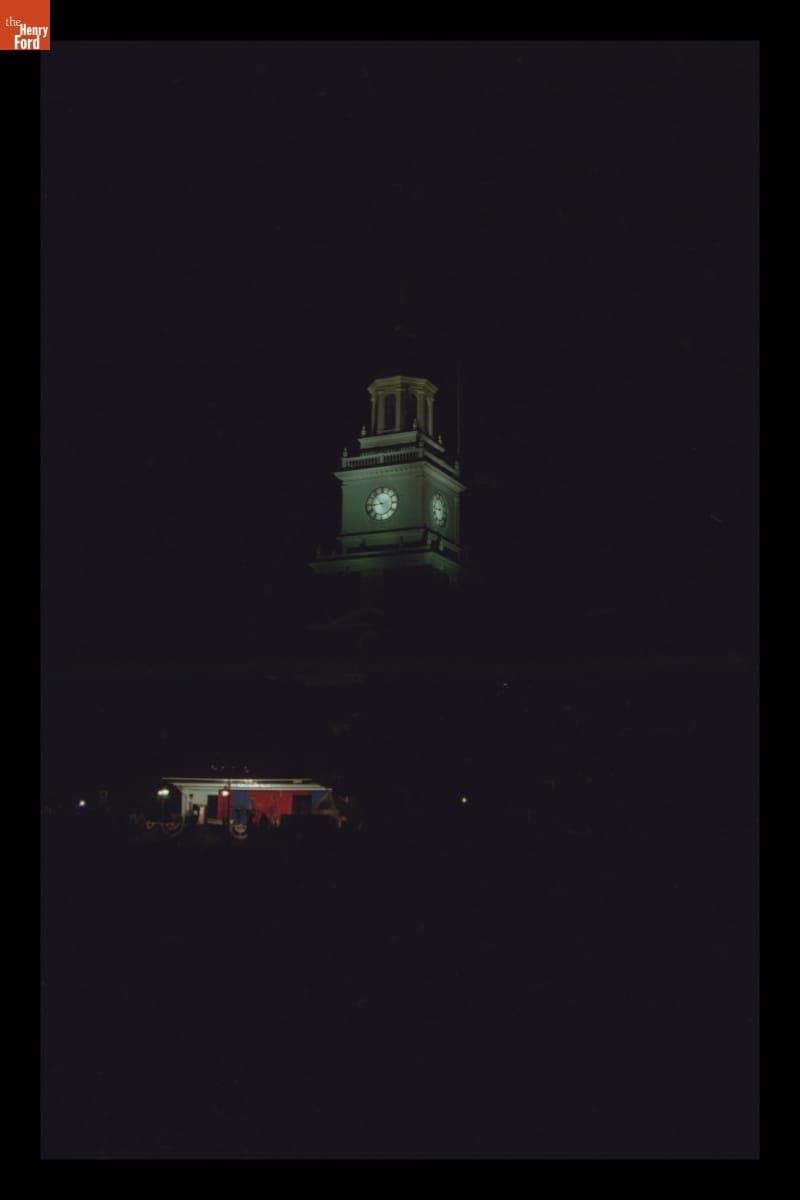 "Peace and Unity" Candlelight Vigil at Henry Ford Museum, September 19, 2001
