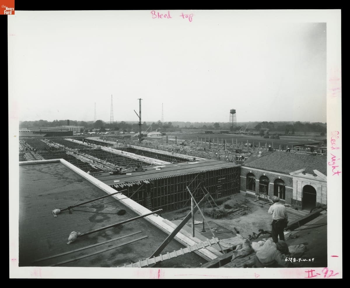 Henry Ford Museum under Construction, September 1929