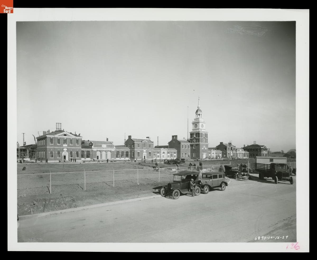 Henry Ford Museum under Construction, October 1929