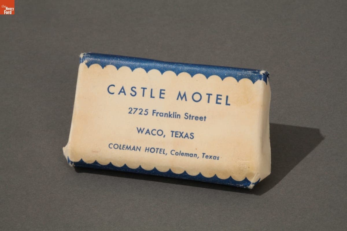 Castle Motel Bar Soap, 1928-1965