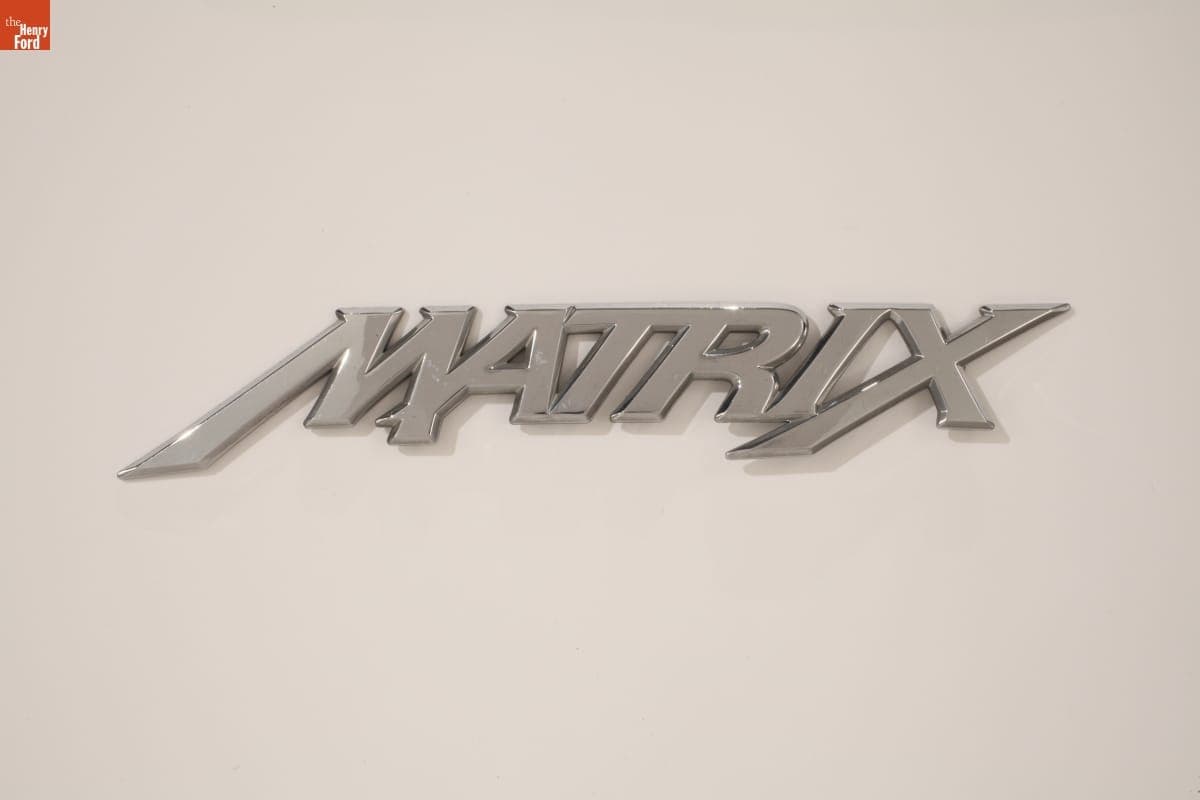 Toyota Matrix Nameplate, 2003-2008