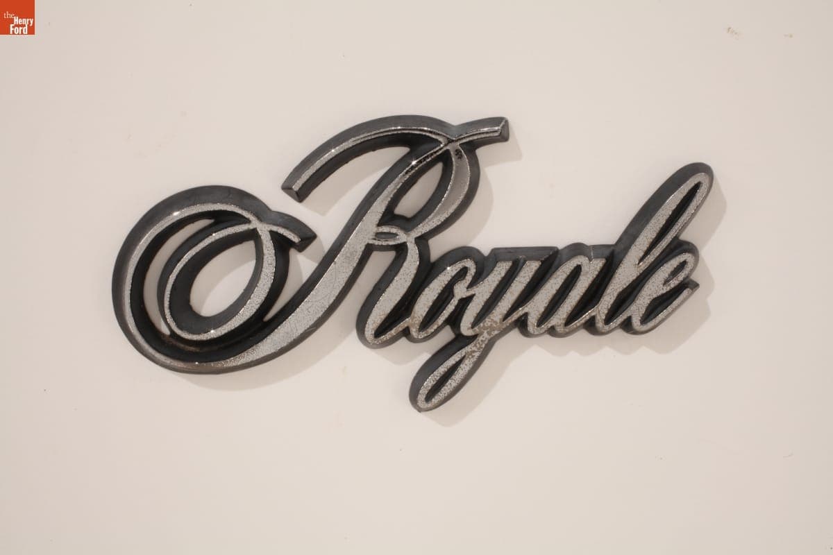 Oldsmobile Delta 88 Royale Nameplate, 1984