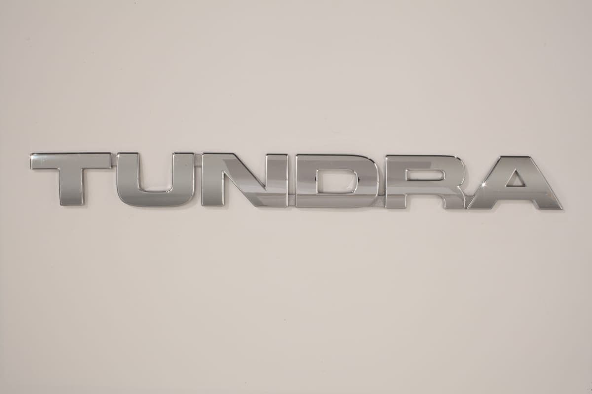 Toyota Tundra Nameplate, 2007-2011