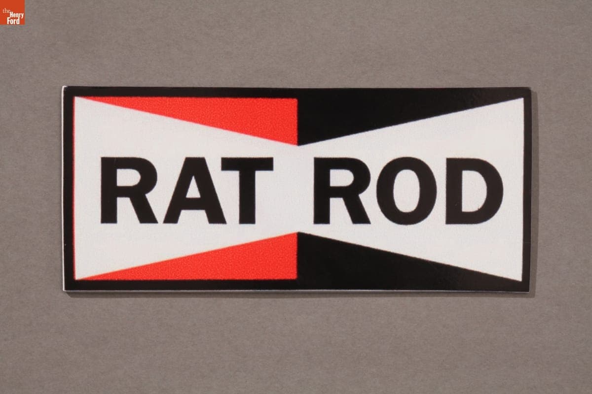 Rat Rod Sticker, 2011