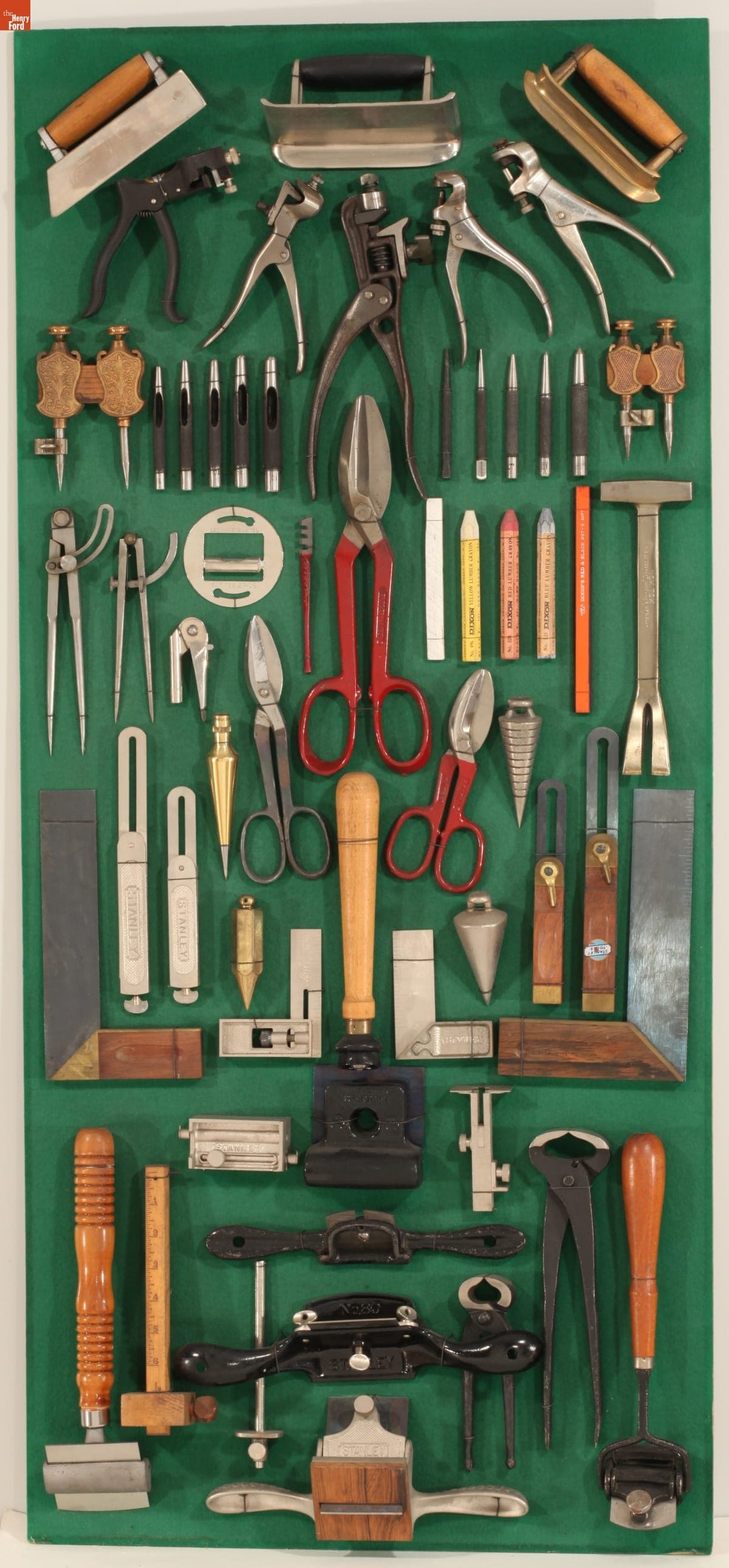 L. Miller & Son Store Display of Snips, Planes, Plumb Bobs and Measuring Tools, 1923-1928