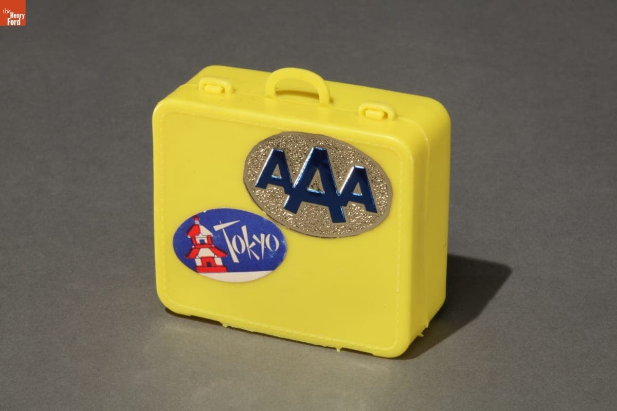 AAA Souvenir Toy Suitcase, 1955-1975