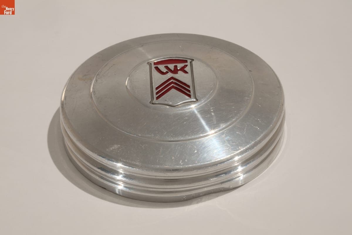 Willys-Knight Hubcap, circa 1930