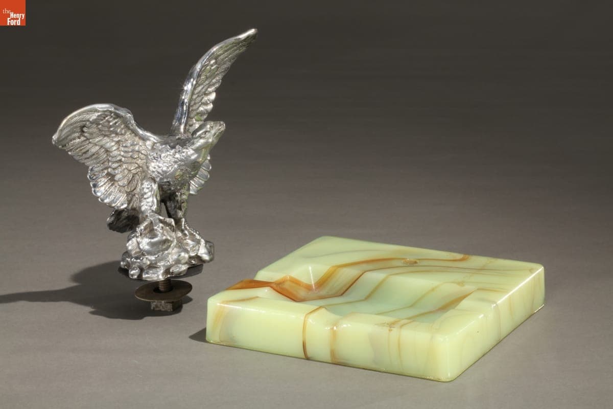 Hood Ornament Allegedly Owned by Al Capone, circa 1930