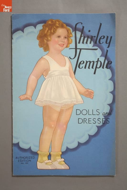 Shirley Temple Paper Dolls and Dresses, 1937