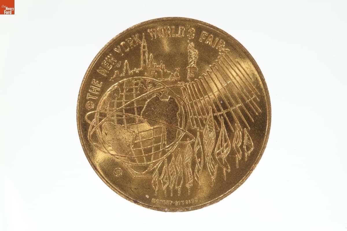 New York World's Fair Token, "Peace Through Understanding," 1964