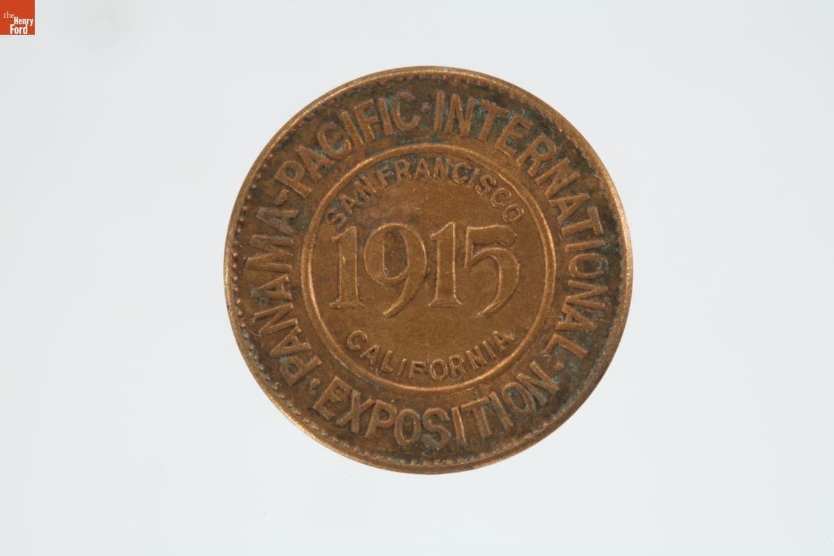 Panama-Pacific International Exposition Promotional Token, 1912