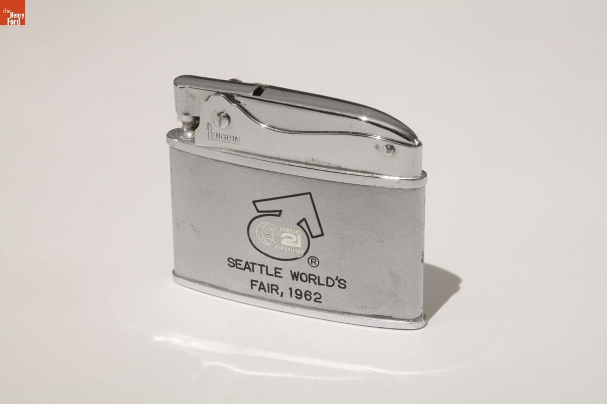 Century 21 Exposition Souvenir Lighter, 1962