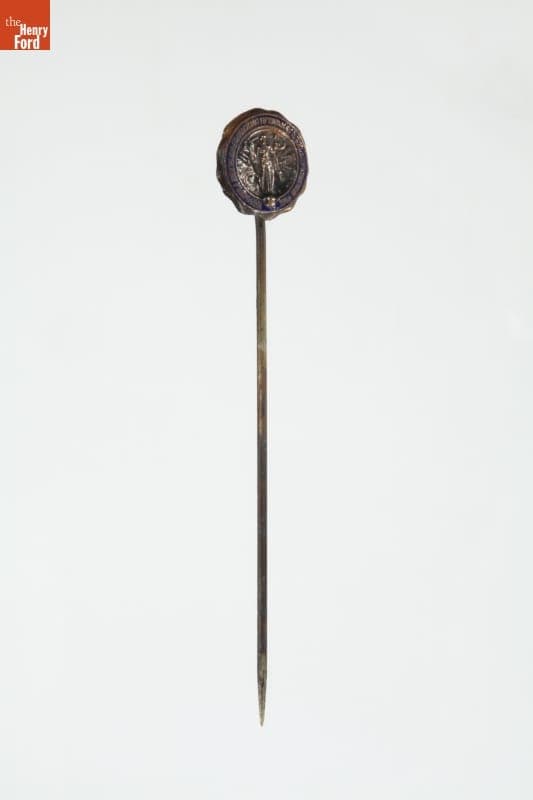 Panama-Pacific International Exposition Souvenir Stickpin, 1915