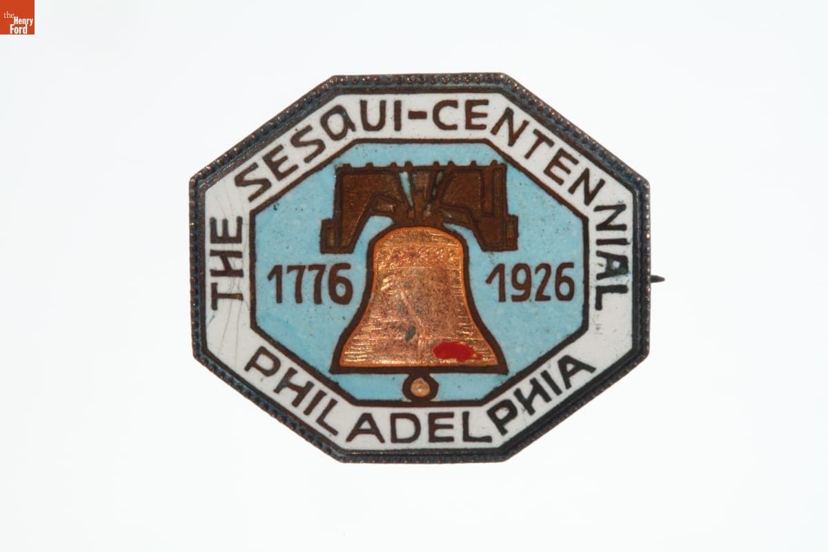 Sesqui-Centennial International Exposition Pin, 1926