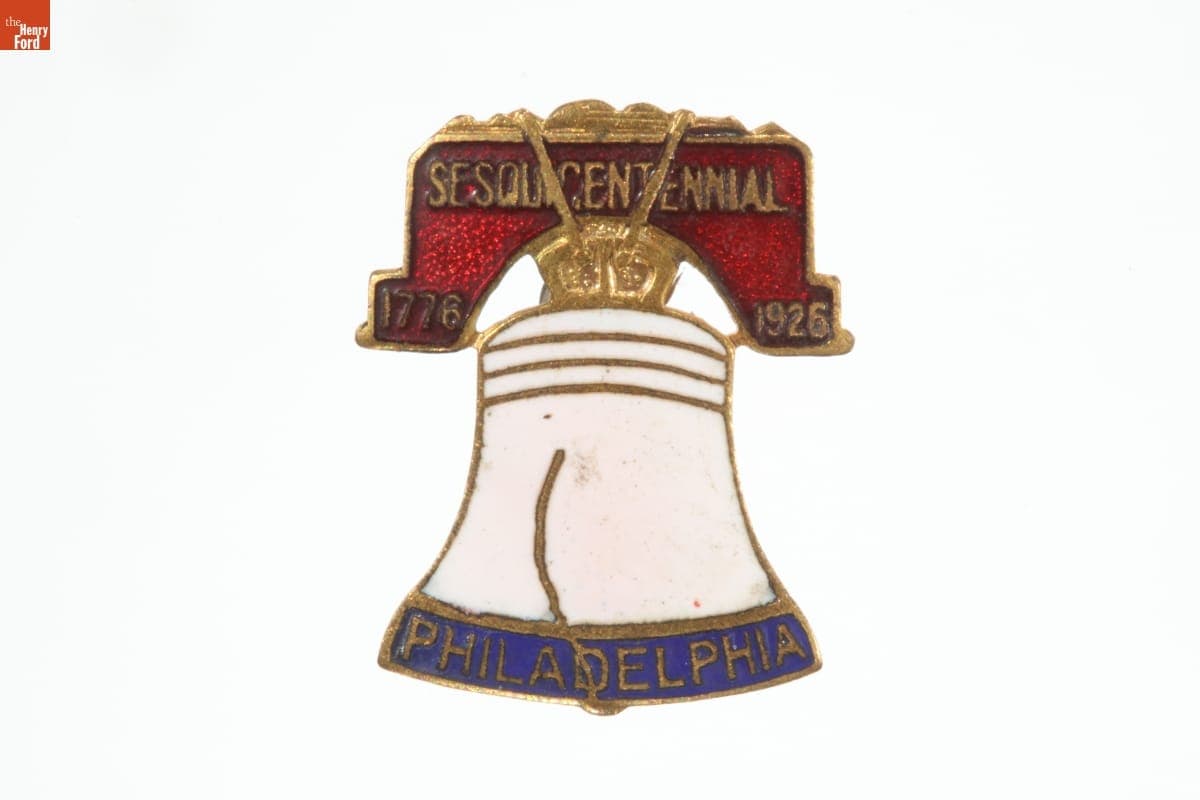 Sesqui-Centennial International Exposition Souvenir Pin, 1926