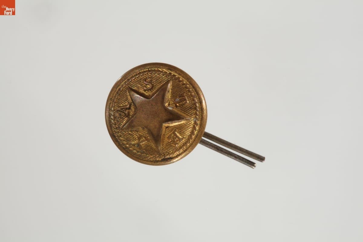 State of Texas Cap Button, 1861-1864