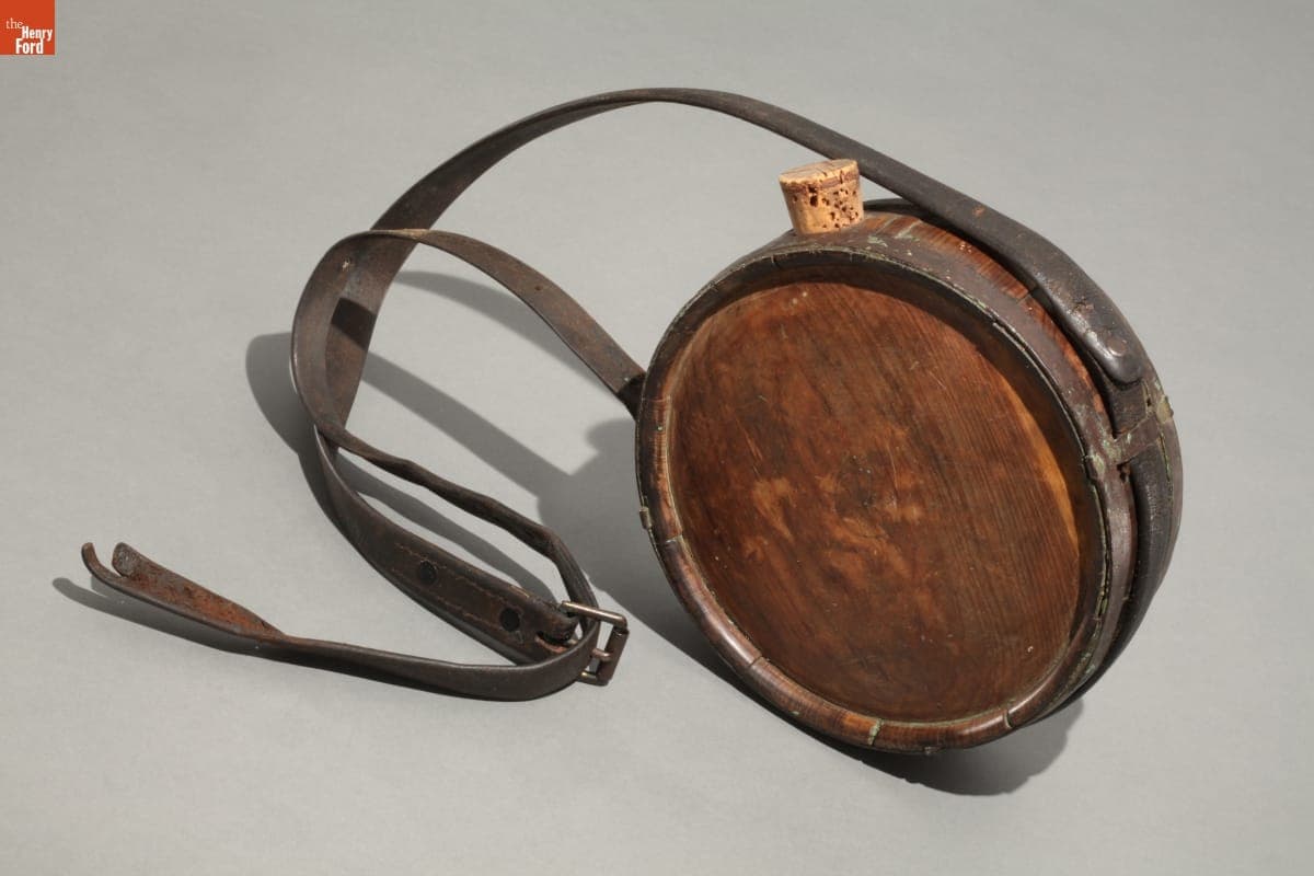 Gardner-Pattern Wooden Canteen, 1863-1865
