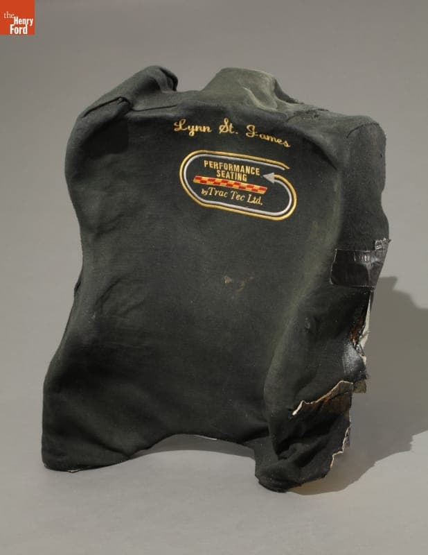 Seat Back From Lyn St. James' Racing Car, 1992-2000