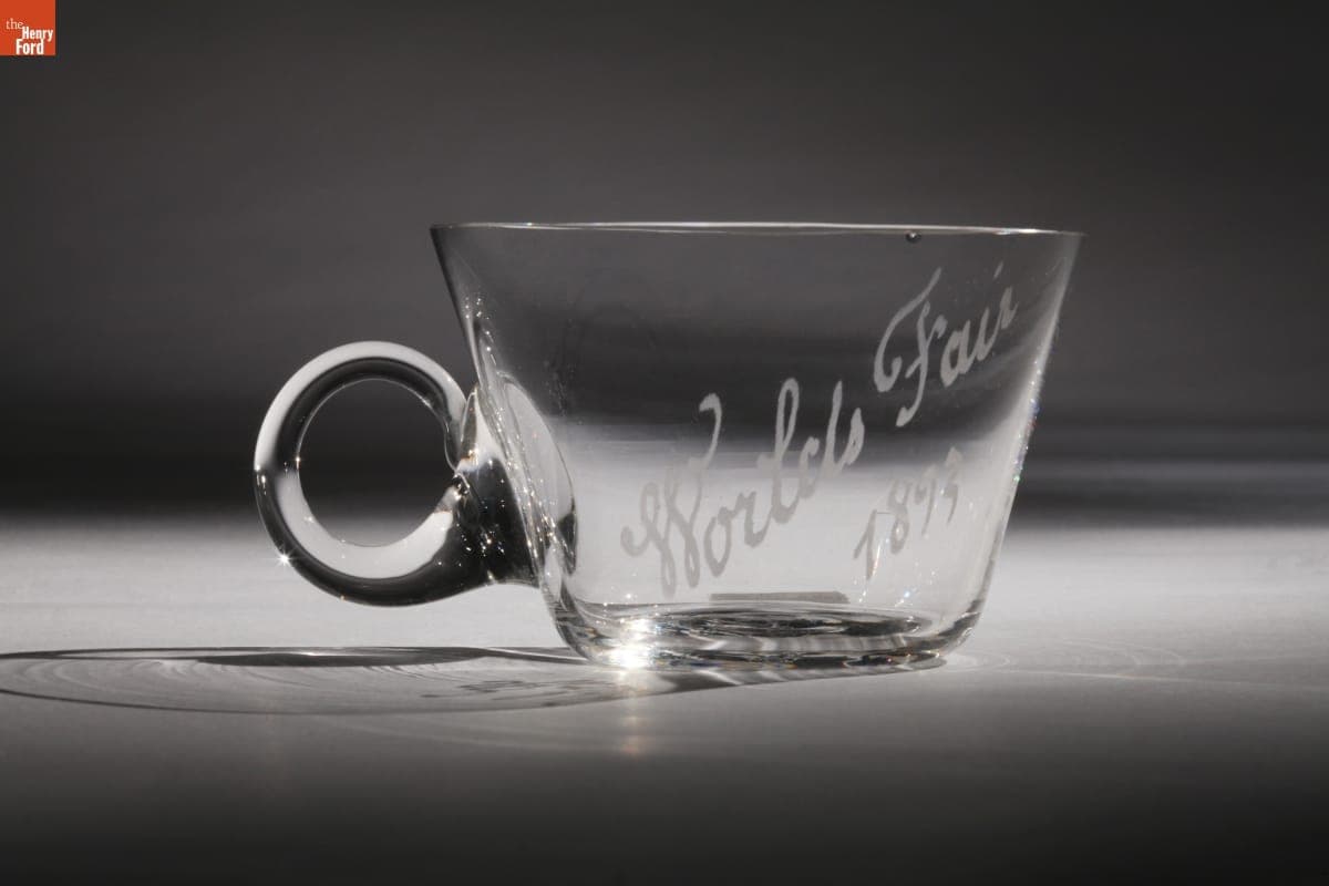 Columbian Exposition Souvenir Punch Cup, 1893
