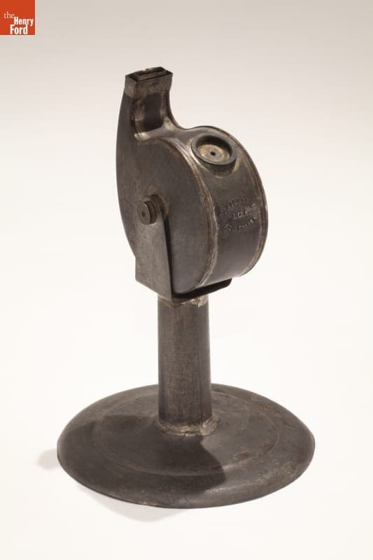 Lard Canting Lamp, 1854